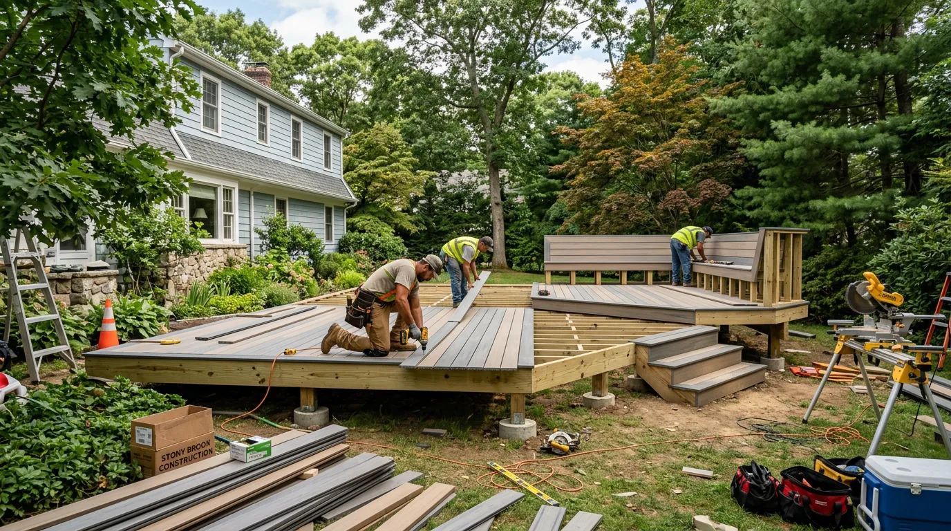 Multi-Level Deck Ideas for Long Island Yards
