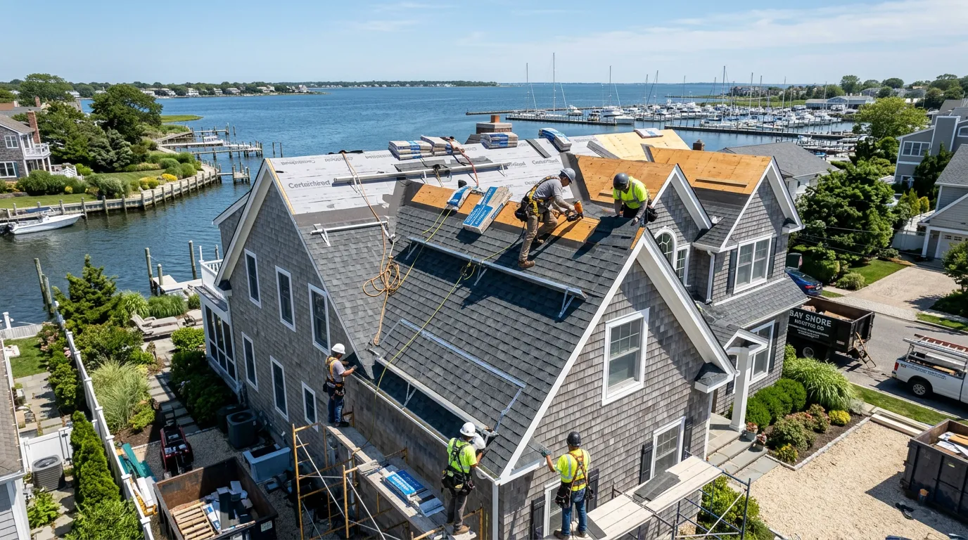 Best Roofing Materials for Long Island Homes: Asphalt, Metal & Slate